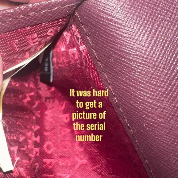 KATE SPADE Stacy Laurel Way Wallet in Mulled Wine - Picture 5 of 7